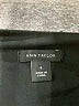 Ann Taylor 100% Polyester Black Cocktail Dress Size 6 - photo 7