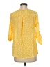 Cocomo Yellow 3/4 Sleeve Blouse Size M - photo 2