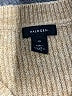 Halogen Color Block Tan Pullover Sweater Size M - photo 7
