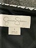 Jessica Simpson Houndstooth Silver Cocktail Dress Size 8 - photo 7