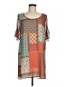 Glam 100% Polyester Paisley Brown Casual Dress Size M - photo 1