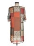 Glam 100% Polyester Paisley Brown Casual Dress Size M - photo 2