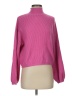 Lulus Solid Pink Turtleneck Sweater Size S - photo 1
