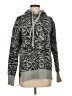 Lou & Grey Animal Print Gray Pullover Sweater Size XS - photo 1