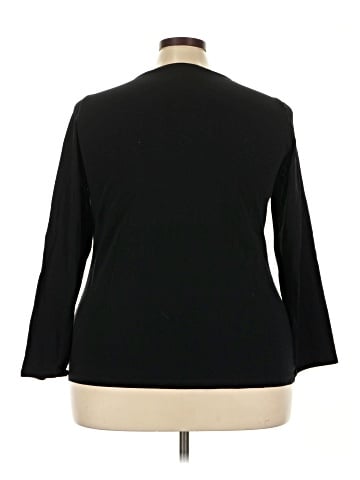 Lord & Taylor 3/4 Sleeve T-Shirt (view 2)