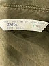 Zara Brown 3/4 Sleeve Button-Down Shirt Size L - photo 7