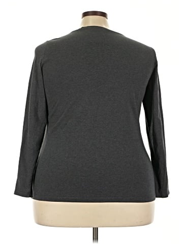 Lord & Taylor 3/4 Sleeve T-Shirt (view 2)