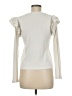 Zara Ivory Long Sleeve Top Size M - photo 2