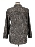 Chico's Animal Print Black Long Sleeve Blouse Size XL (3) - photo 2