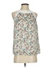 Pale Sky 100% Polyester White Sleeveless Blouse Size S - photo 1