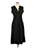 Unbranded 100% Polyester Solid Black Cocktail Dress Size L - photo 1