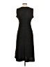 Unbranded 100% Polyester Solid Black Cocktail Dress Size L - photo 2
