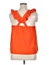 Unbranded 100% Polyester Orange Red Short Sleeve Top Size XL - photo 2