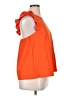 Unbranded 100% Polyester Orange Red Short Sleeve Top Size XL - photo 4