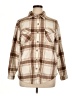 Steve Madden Plaid Brown Fleece Size XL - photo 1