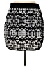 Sanctuary Graphic Black Casual Skirt Size S - photo 2