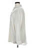 Gap 100% Polyester Color Block Ivory Long Sleeve Blouse Size XL - photo 5
