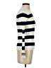 Ann Taylor LOFT Stripes White Turtleneck Sweater Size XS - photo 4