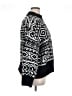 Old Navy Print Black Turtleneck Sweater Size XL - photo 4