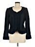 Ellen Tracy 100% Linen Blue Blazer Size 8 - photo 1