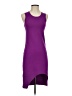 Helmut Lang Solid Purple Cocktail Dress Size XS - photo 1