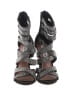 Steve Madden Black Sandals Size 6 1/2 - photo 2