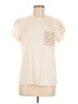 Unbranded Ivory Short Sleeve Top Size M - photo 1