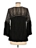 Unbranded Black 3/4 Sleeve Blouse Size M - photo 2