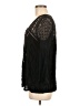 Unbranded Black 3/4 Sleeve Blouse Size M - photo 5