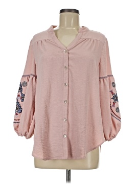 Fig And Flower 3/4 Sleeve Blouse