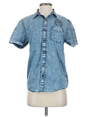 Guess Short Sleeve Button-Down Shirt (view 1)