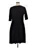 Catherines Houndstooth Black Casual Dress Size 1X - photo 2