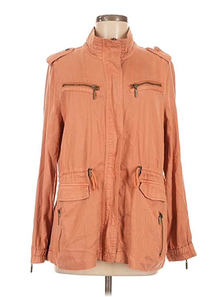 Pre-owned Max Jeans Jacket In Orange