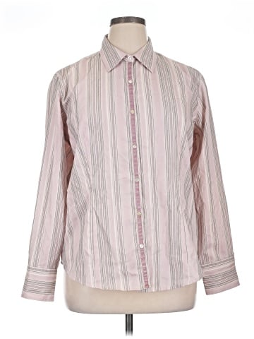 Van Heusen Long Sleeve Button-Down Shirt (view 1)