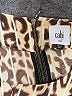 CAbi 100% Polyester Ivory Sleeveless Blouse Size M - photo 7