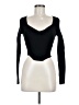 Qinsen Solid Black Cardigan Size M - photo 1