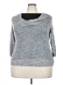 AGB Gray 3/4 Sleeve Top Size 3X - photo 1