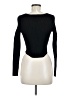 Qinsen Solid Black Cardigan Size M - photo 2