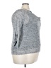 AGB Gray 3/4 Sleeve Top Size 3X - photo 4