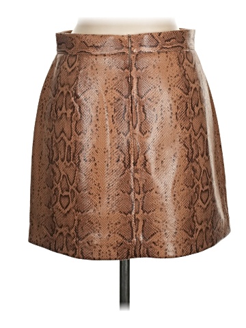 BB Dakota Faux Leather Skirt (view 2)