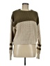 Z Supply Color Block Tan Ivory Pullover Sweater Size M - photo 1