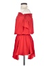 Amanda Uprichard 100% Polyester Red Cocktail Dress Size P (petite) - photo 5