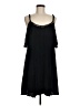 Torrid 100% Rayon Solid Black Casual Dress Size Med Plus (00) - photo 1