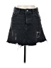 GRLFRND 100% Cotton Black Denim Skirt Size 27 waist - photo 1