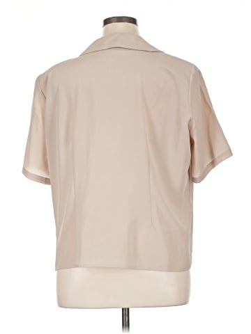 Impressions Short Sleeve Blouse (view 2)