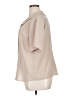 Impressions 100% Polyester Tan Short Sleeve Blouse Size 1X - photo 5