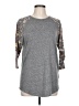 Lularoe Gray 3/4 Sleeve T-Shirt Size L - photo 1