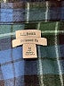 L.L.Bean Plaid Green 3/4 Sleeve Button-Down Shirt Size M - photo 7