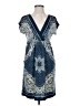 Maurices Paisley Blue Casual Dress Size S - photo 1