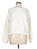Mikarose Solid Ivory Pullover Sweater Size L - photo 1